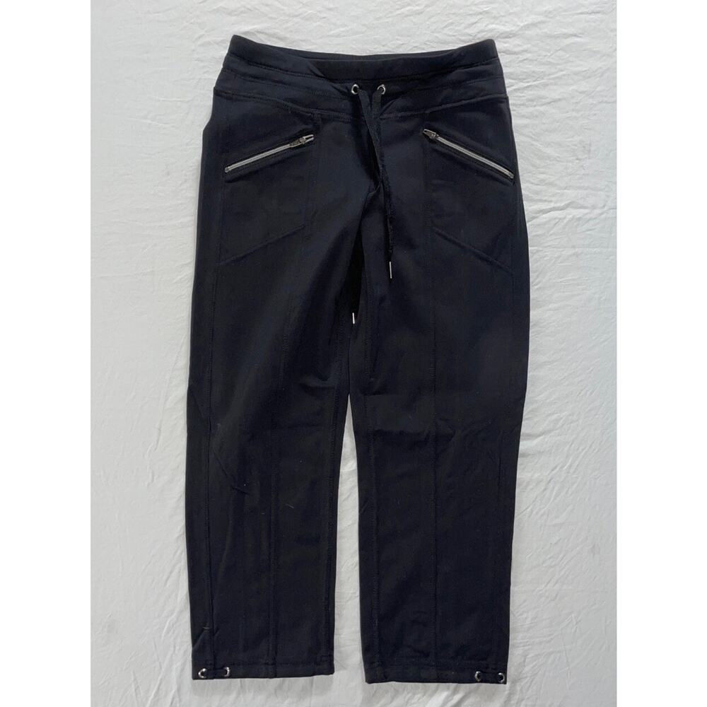 Athleta Women's Metro Slouch Capri Pants. Washed Black, Women's XXS. GUC!!